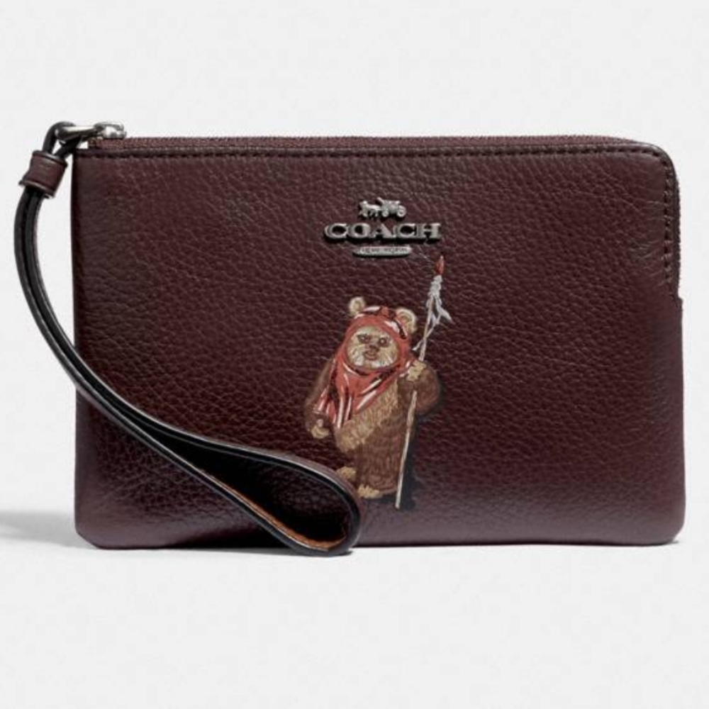 Ewok Star Wars Limited Edition Coach Wristlet